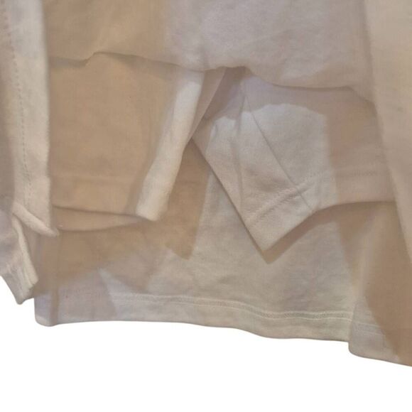 Woman Within Women's White Cotton/Poly Drawstring Skort w Pockets - Picture 5 of 11